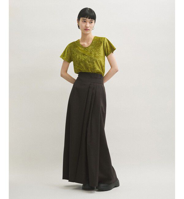 ADAM ET ROPE'「アシメタックスカート」|スカート|