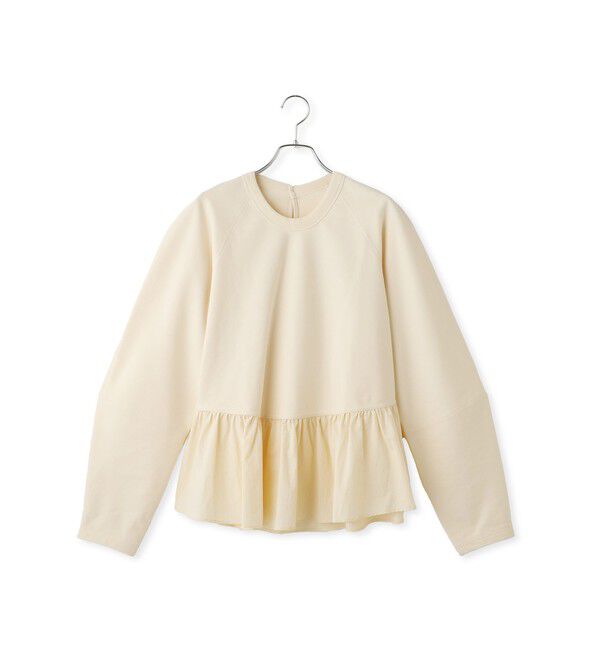ADAM ET ROPE'「ラグランスリーブペプラムプルオーバー」|Tシャツ・カットソー|