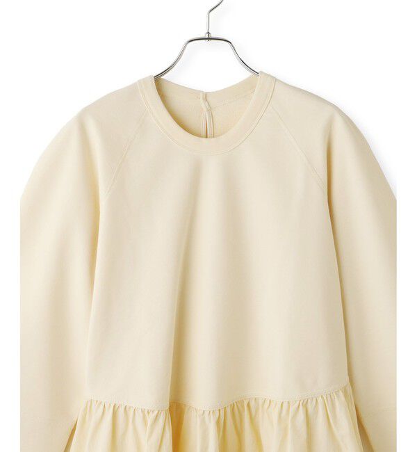 ADAM ET ROPE'「ラグランスリーブペプラムプルオーバー」|Tシャツ・カットソー|