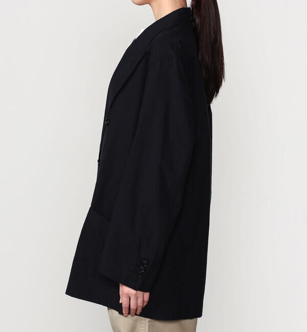  「CHEMISE D'ADAM | 〈別注〉ダブルブレスト シャツジャケット WOMEN」|テーラードジャケット|