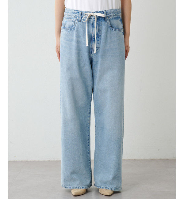  「ドロストデニムパンツ」|チノ|