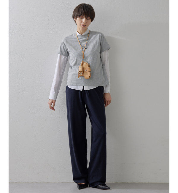 THE PAUSE「【THE PAUSE】THE PAUSE刺繍Tシャツ」|Tシャツ・カットソー|