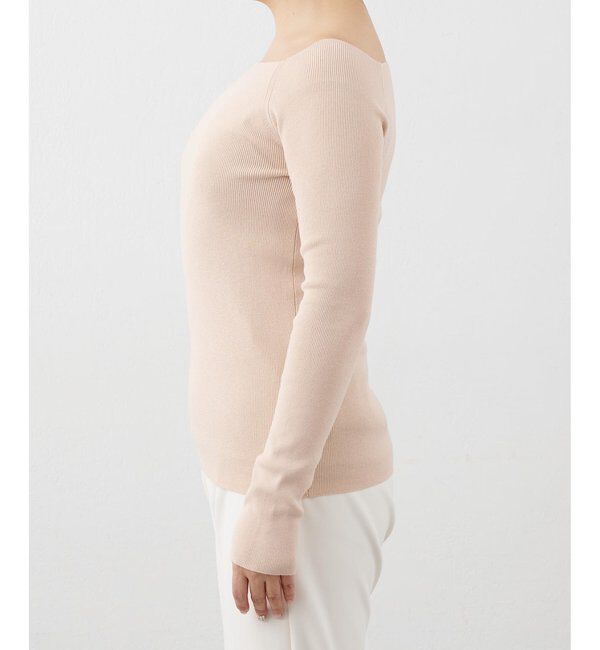 THE PAUSE「【THE PAUSE】オフショルニットプルオーバー」|ニット・セーター|