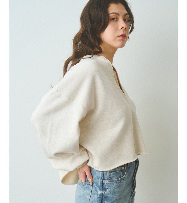  「スウェットVネックプルオーバー２」|Tシャツ・カットソー|