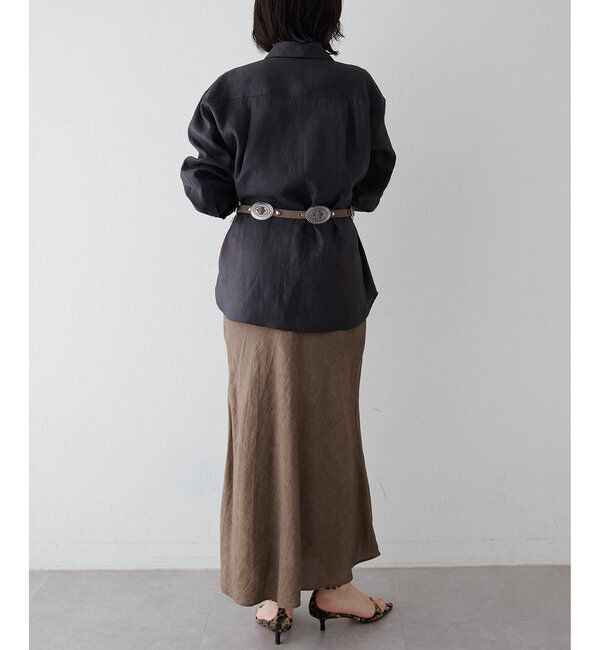  「ツイル顔料染めスカート」|スカート|