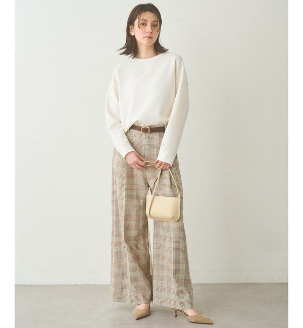  「【インフルエンサーコラボ】刺繍Vガゼットプルオーバー」|シャツ・ブラウス|