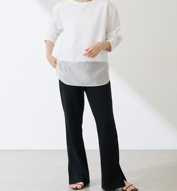  「ジョーゼットロンTEE」|Tシャツ・カットソー|