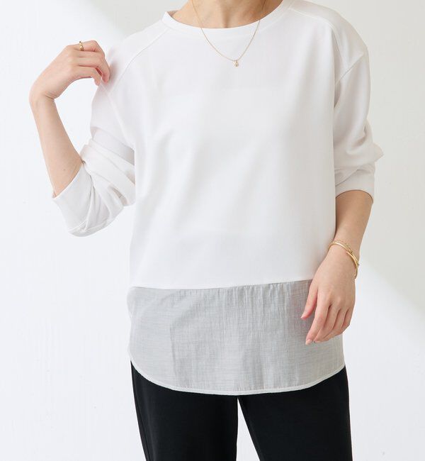  「ジョーゼットロンTEE」|Tシャツ・カットソー|