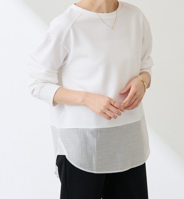  「ジョーゼットロンTEE」|Tシャツ・カットソー|