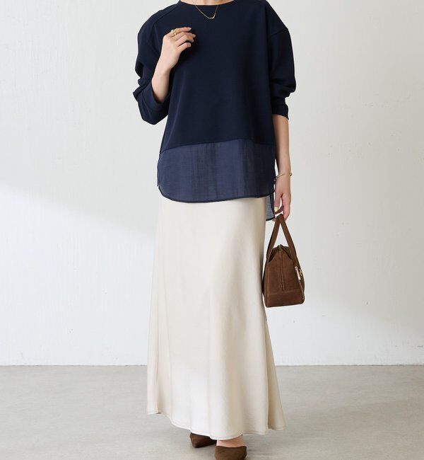  「ジョーゼットロンTEE」|Tシャツ・カットソー|