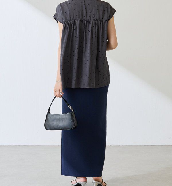  「【前後2WAY】センターボタンニットスカート」|スカート|