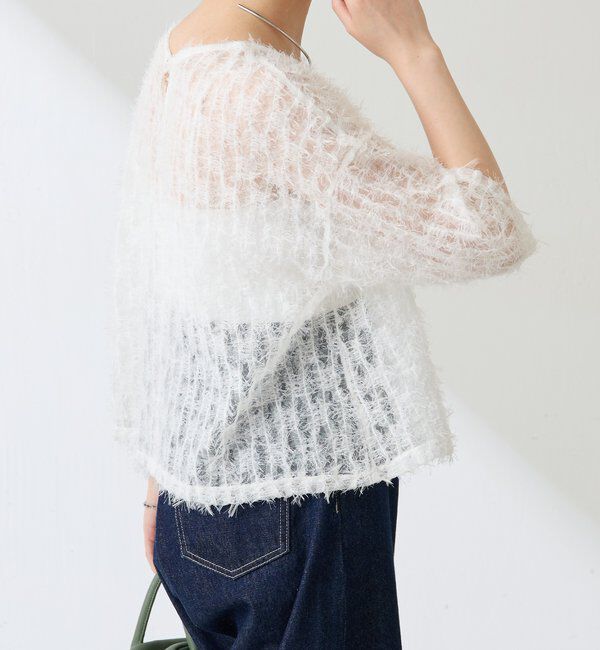  「フリンジシアーカットソー」|Tシャツ・カットソー|