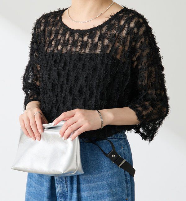  「フリンジシアーカットソー」|Tシャツ・カットソー|