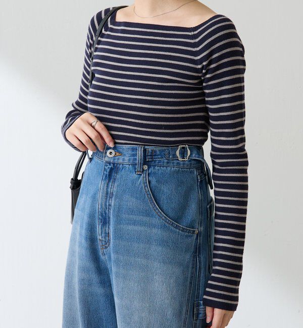  「【2通りで着れる】オフショルダーニット」|ニット・セーター|