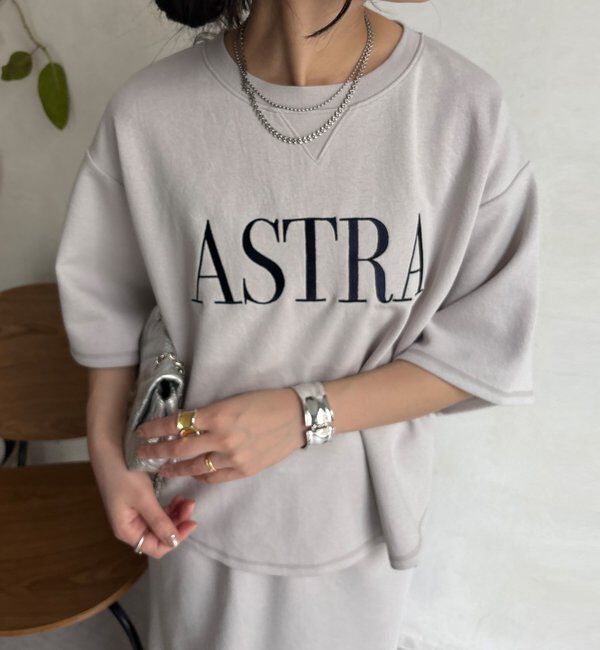  「【セットアップ可能】バックワンポイントロゴ刺繍プルオーバー」|Tシャツ・カットソー|