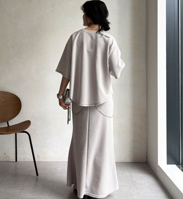  「【セットアップ可能】マーメイドカットフレアスカート」|スカート|