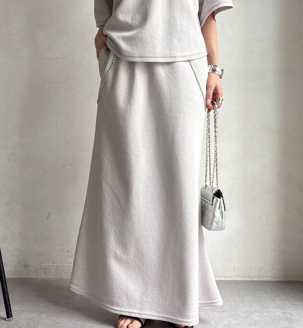  「【セットアップ可能】マーメイドカットフレアスカート」|スカート|