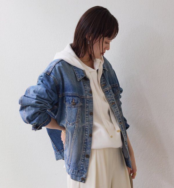  「【リバイバル/新色追加/羽織るだけでサマになる】デニムジャケット」|デニムジャケット|
