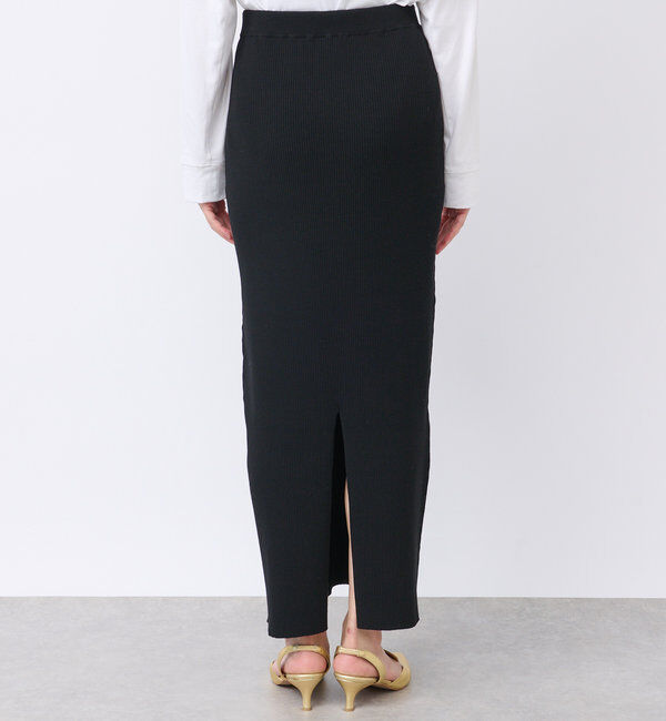  「【マイナス3kg/レビュー高評価☆】リブタイトスカート」|スカート|