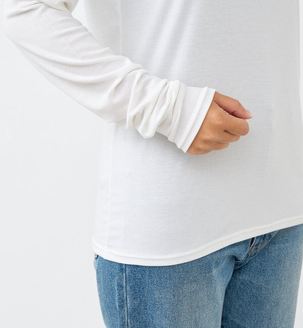  「【リバイバル/一枚でも重ねても】フライスクルーTee」|Tシャツ・カットソー|