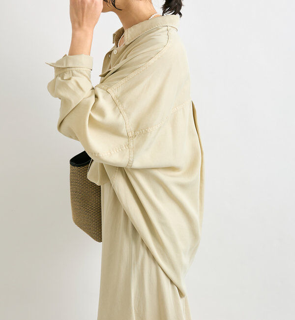  「【セットアップ可】ガーメントダイワイドシャツ」|シャツ・ブラウス|