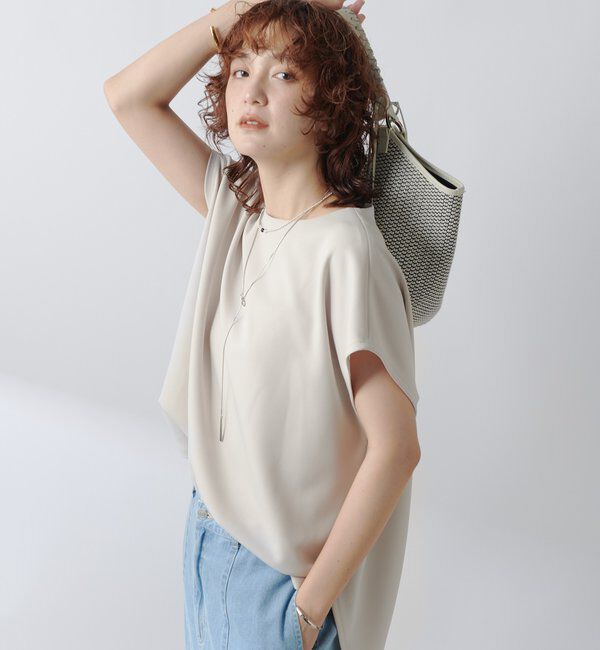  「【ベストセラー】ダンボールフレンチプルオーバー」|Tシャツ・カットソー|