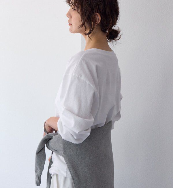  「【A・MONN(アモン)】オーバーロングTシャツ」|Tシャツ・カットソー|