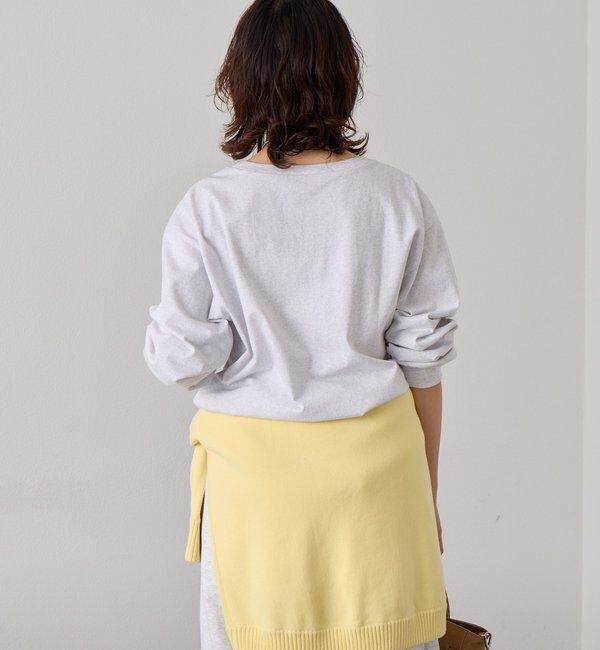  「【A・MONN(アモン)】オーバーロングTシャツ」|Tシャツ・カットソー|