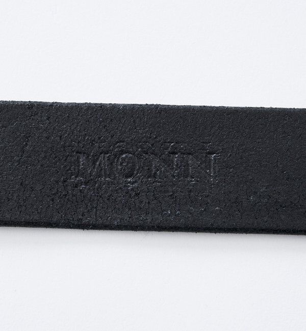  「【A・MONN(アモン)】ムーブバックルレザーベルト」|ベルト|