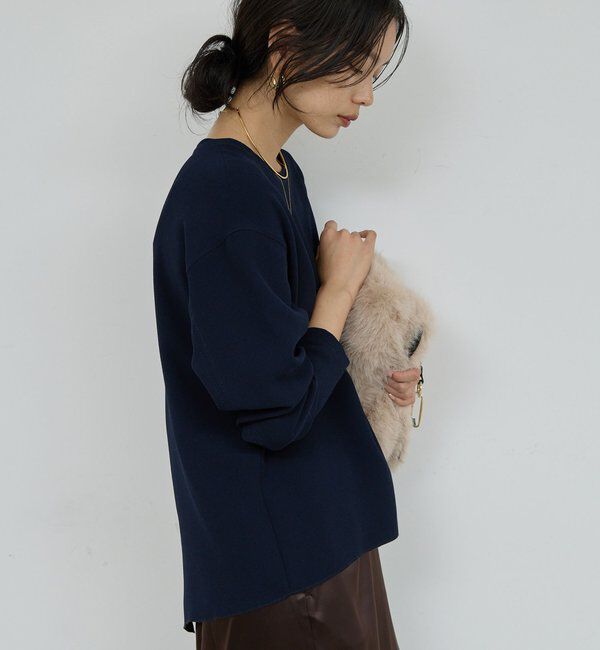  「【新色登場！】バックスリットブラウスT」|シャツ・ブラウス|