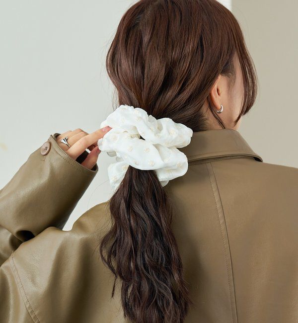  「ドットフラワーシュシュ」|その他|