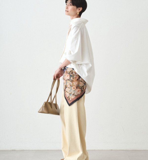  「サテンBIGシャツ」|シャツ・ブラウス|