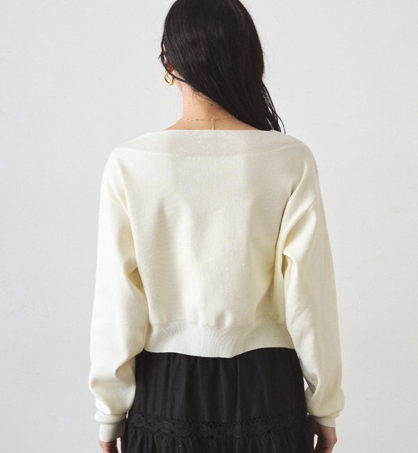  「ジョーゼットオフショルニット」|ニット・セーター|