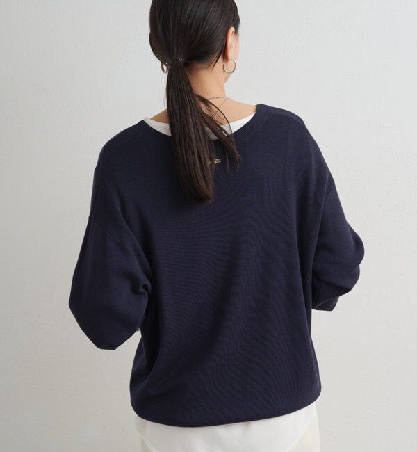  「ディープVニット」|ニット・セーター|