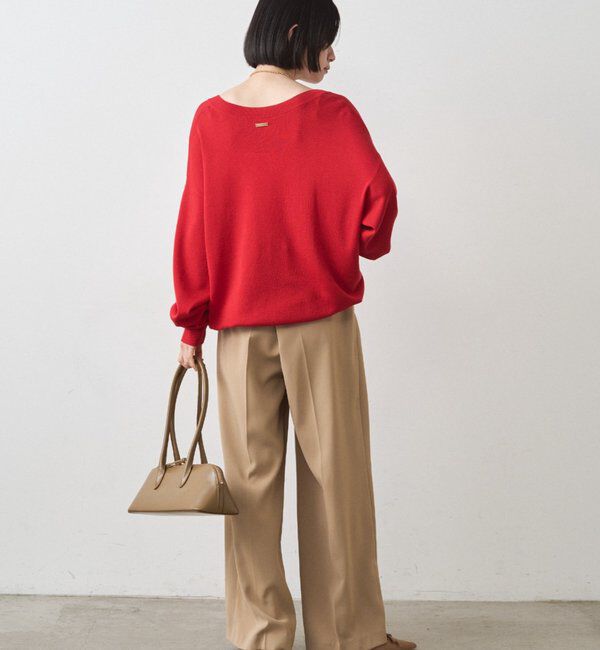  「ディープVニット」|ニット・セーター|