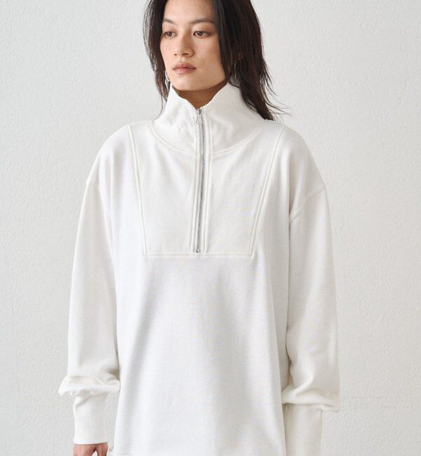  「ハーフZIPプルオーバー」|Tシャツ・カットソー|