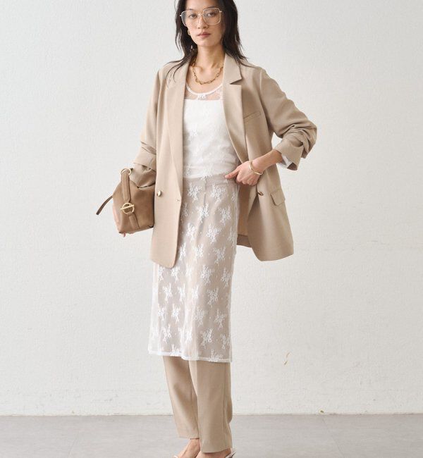  「カットレースチュニック」|Tシャツ・カットソー|