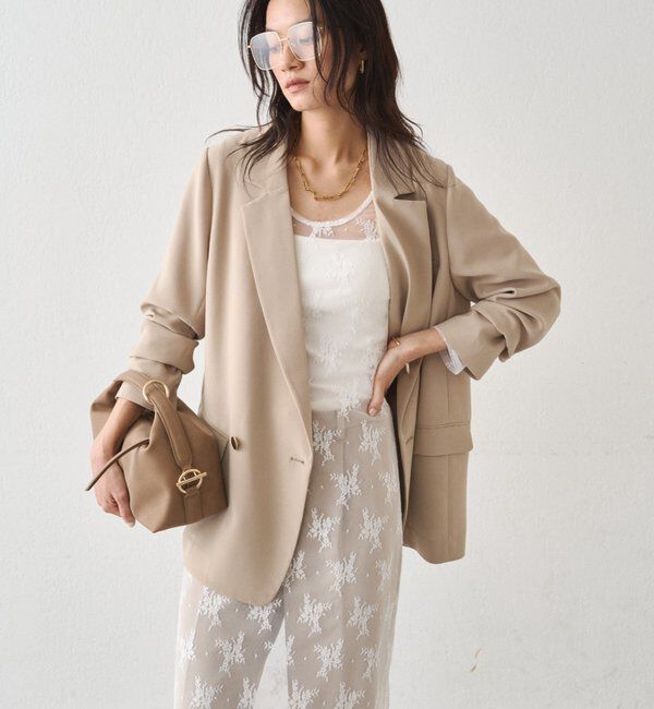  「カットレースチュニック」|Tシャツ・カットソー|