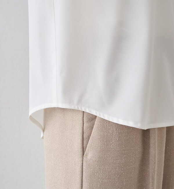  「【Atelier N5/アトリエヌメロサンク】パフスリーブクルーブラウス」|シャツ・ブラウス|