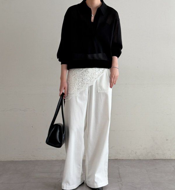  「ベイカーデニムパンツ」|デニム|