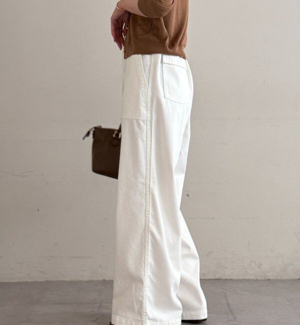  「ベイカーデニムパンツ」|デニム|