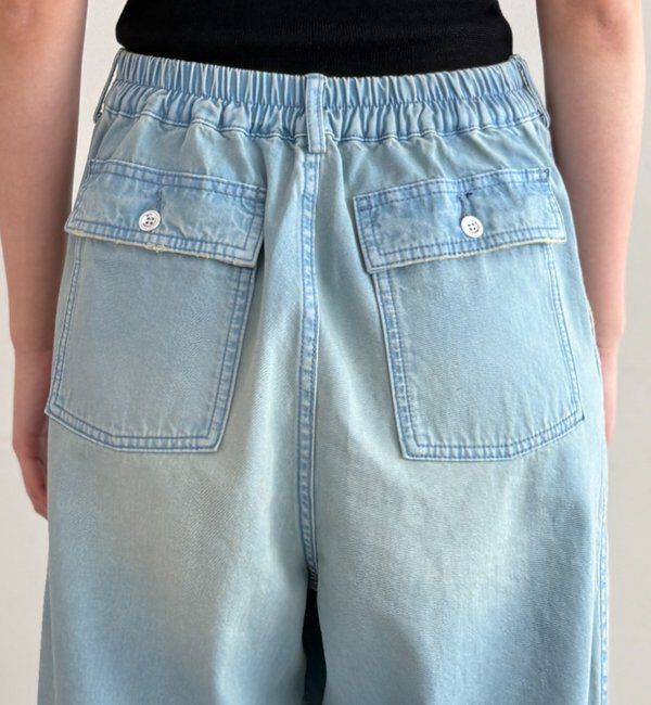  「ベイカーデニムパンツ」|デニム|
