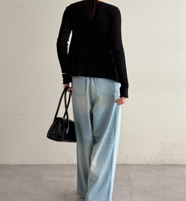  「ベイカーデニムパンツ」|デニム|