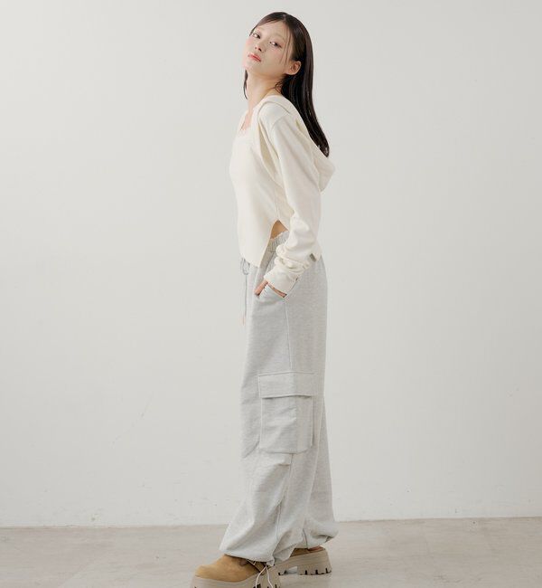  「厚底スエードサボ」|その他|