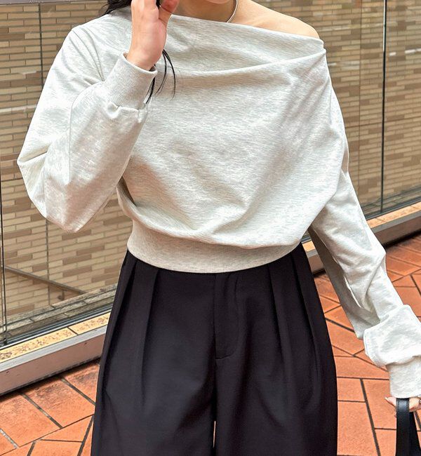  「ドレープスウェット」|Tシャツ・カットソー|