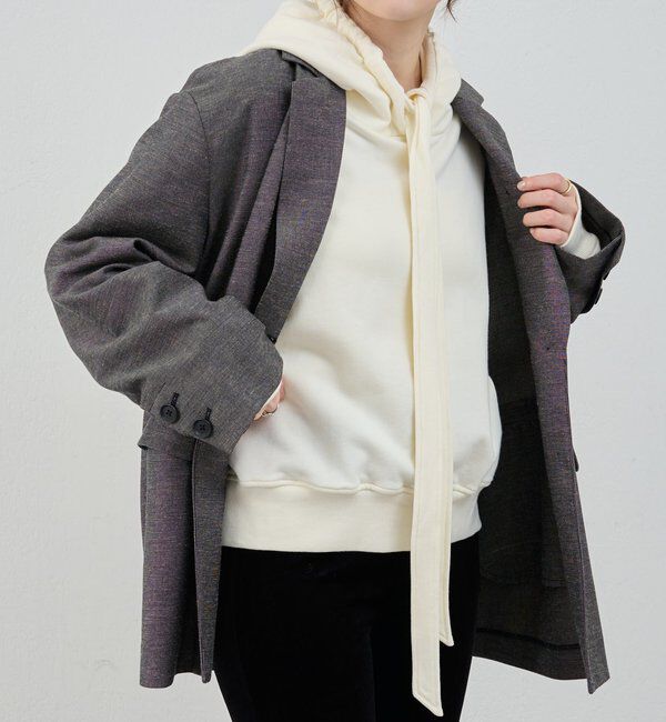  「ボウタイフーディー」|パーカー|