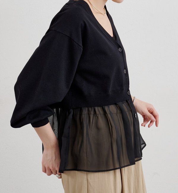  「シアードッキングカーディガン」|カーディガン|