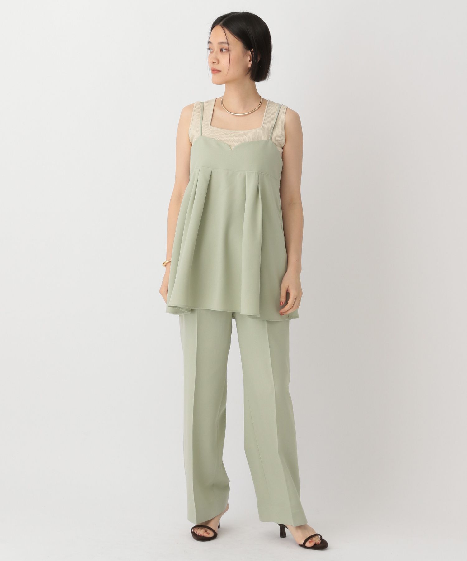 A part by 「リネンライクキャミソール」|キャミソール|