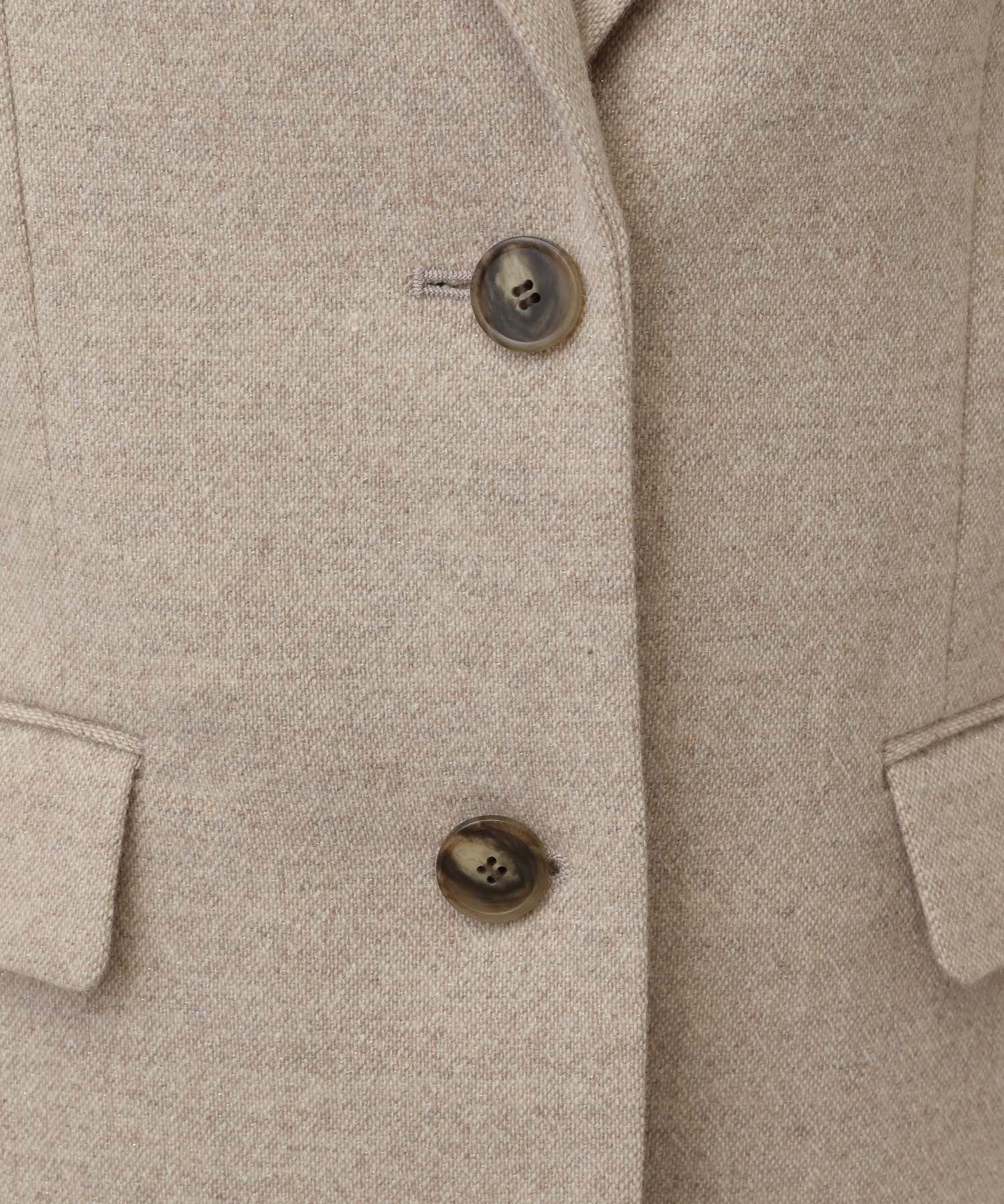 A part by 「坪田あさみさんYouTube紹介/シモーネラメツイードジャケット」|テーラードジャケット|