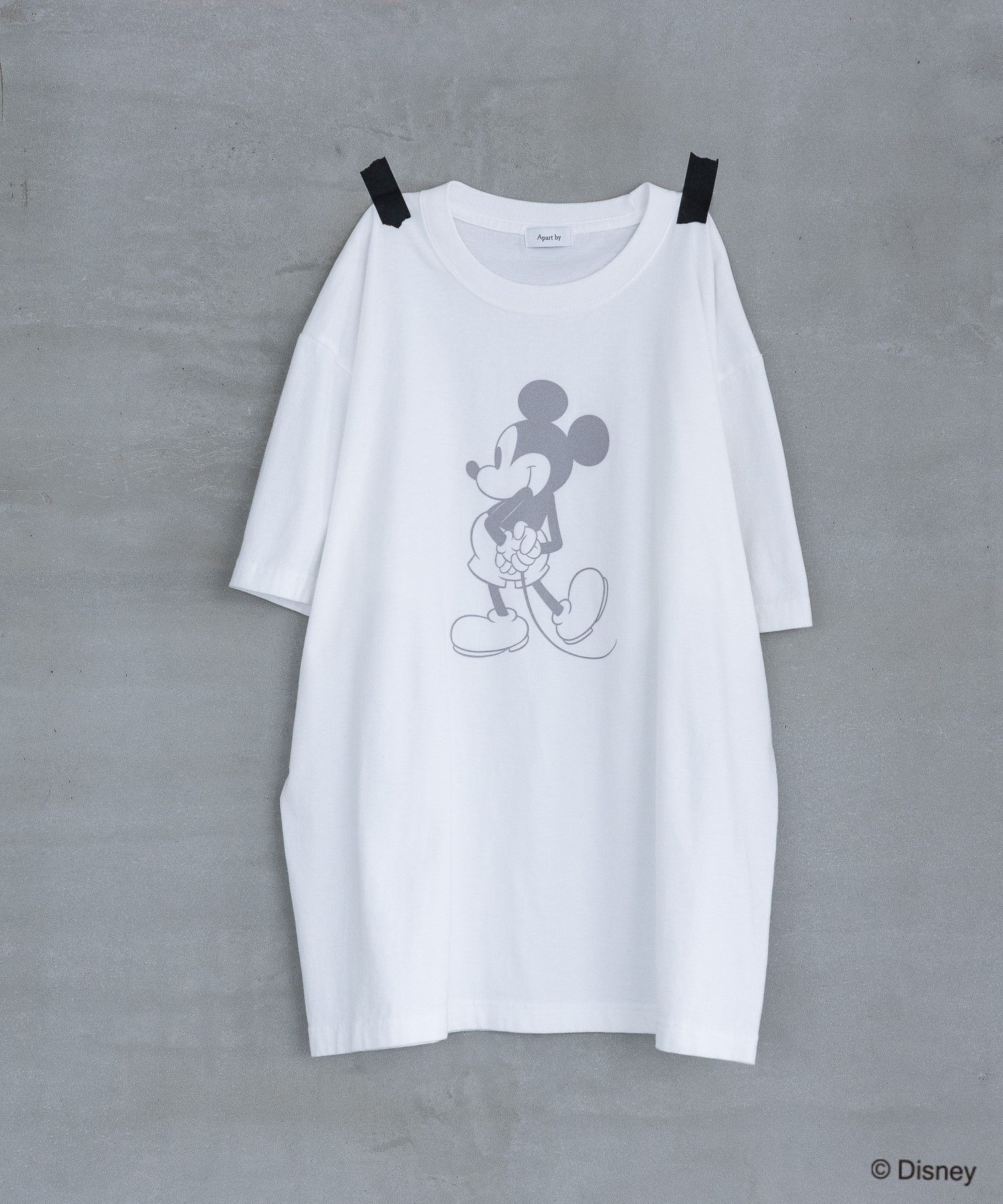 A part by 「【別注】フロッキーMICKEYTシャツ」|Tシャツ・カットソー|オフホワイト